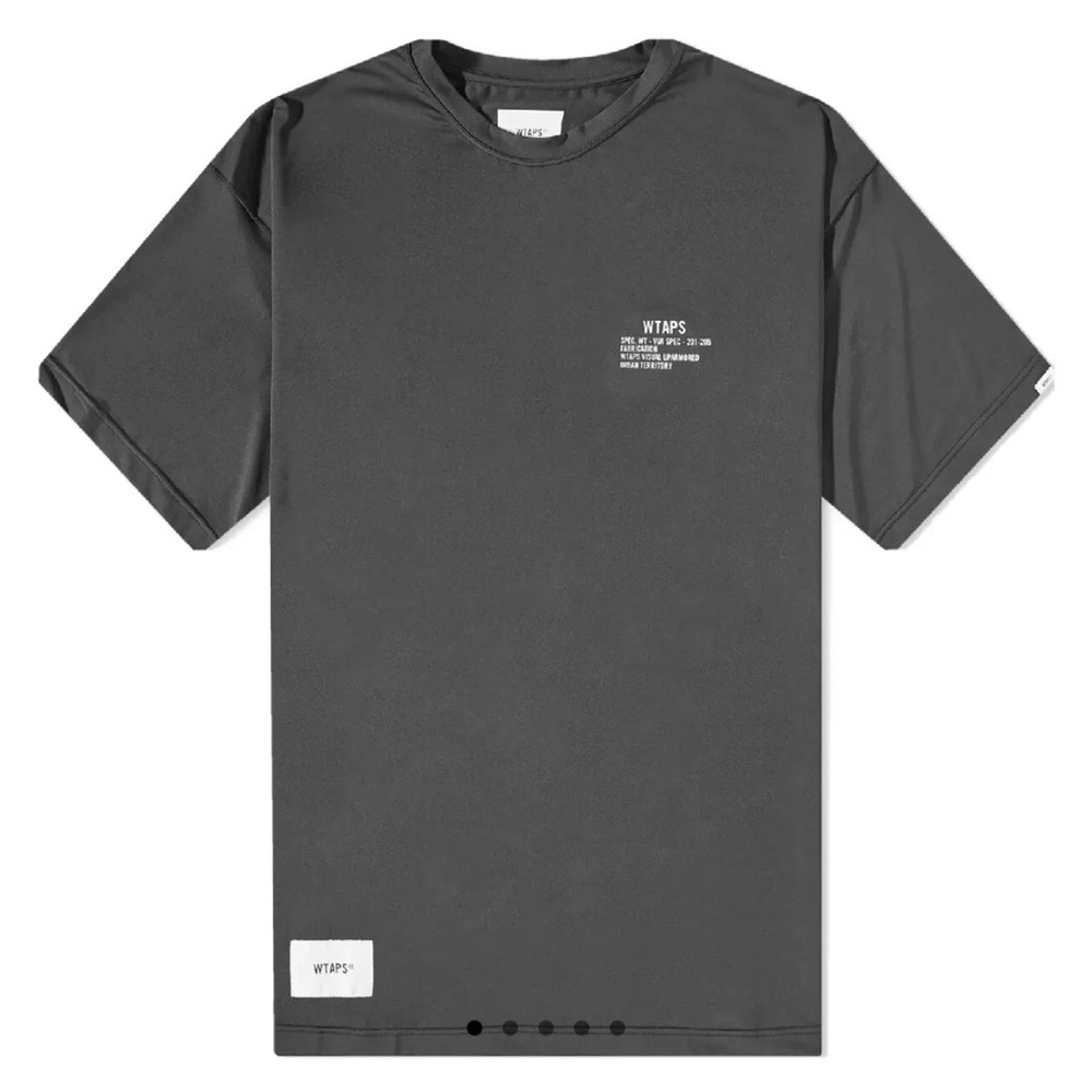 WTAPS Printed Logo Tshirt Black Size 04 US men’s XL